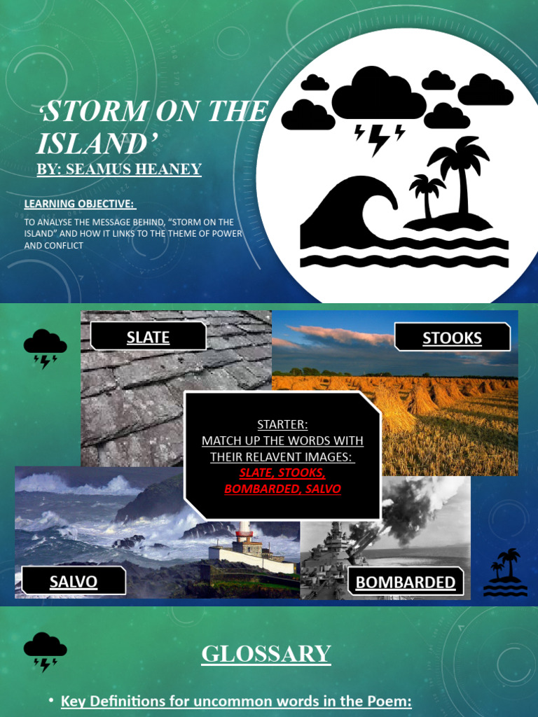 Storm On The Island Presentation Pdf