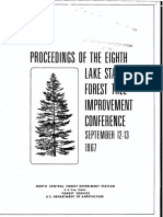 Proceedings THE Forest Improvement: OF Eighth Lake States Tree Conference