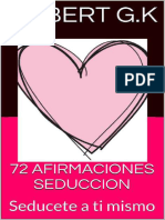 72 AFIRMACIONES SEDUCCION Seducete A Ti Mismo