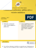 7 Comunicação Publicitária Público-Alvo e Veículos Midiáticos