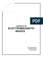 Lesson Note - ELectromagnetic Waves