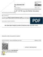 Default Certificado de Antecedentes Judiciales Segun Ley N°19791 5152333