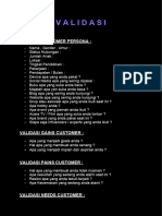 Market Validation Template