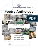 LIT Poetry Anthology Revision Booklet
