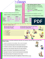 Relative Clauses Grammar and Exercises