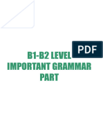 B1 - B2 Important Grammar Part 2