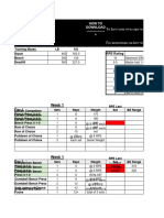 2022 PRs 15 Week Program - 4x Bench, Sumo Deadlift