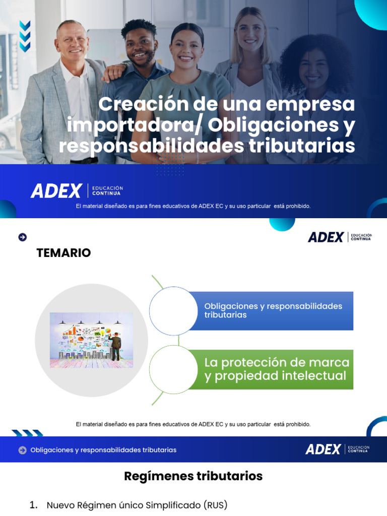 Obligaciones Tributarias para Importadores | PDF | aduana | Impuestos