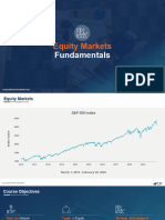 Equity Markets: Fundamentals