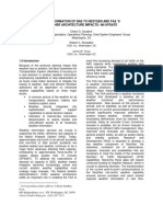 Transformation of Nas To Nextgen and Faa 'S Weather Architecture Impacts: An Update