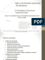 Análisis de la industria de reproductores MP3 en 2005