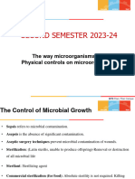 Physical and Chemical Control of Microorganism
