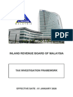 Tax 1 CHP 3 Att 6 Tax Investigation Framework 2020 Version 2020.01.01