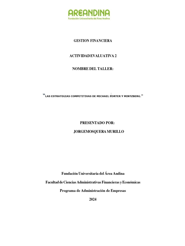 Competitividad Empresarial PDF An lisis FODA Business