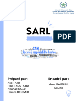 Rapport SARL