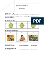 Edudiagnoza - II - 1 Test Wstępny