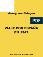 Georg Von Ehingen - Viaje Por España en 1457