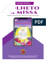A Missa - Ano B - Nº 19 - 2º Domingo Da Quaresma - CELULAR - 25.02.24