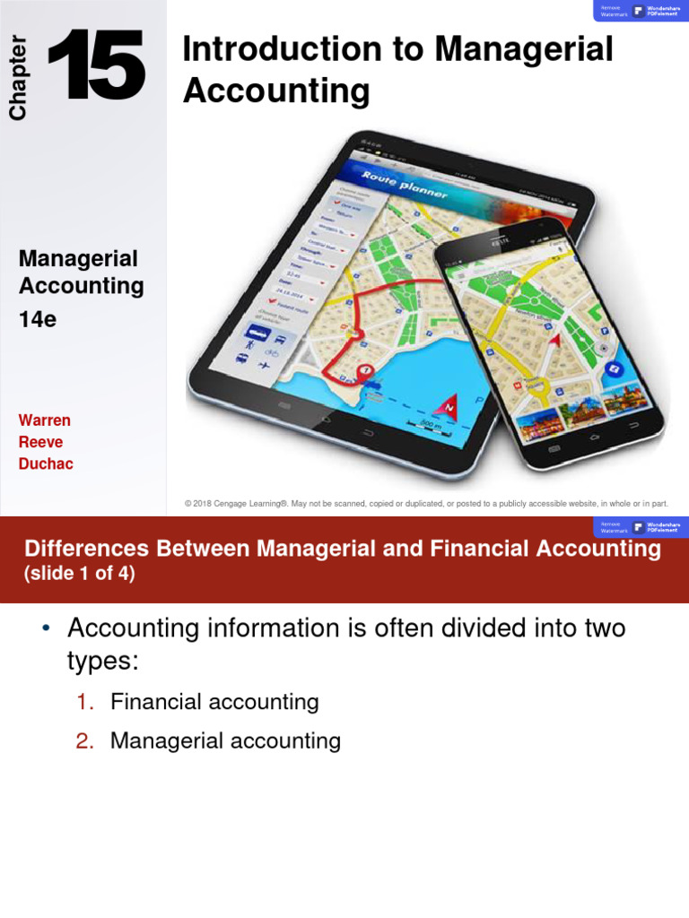 I (H) Ntroduction To Managerial Accounting (Presentation) | PDF ...