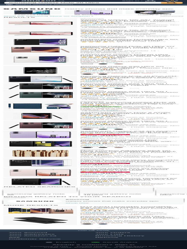 Samsung Galaxy Note 20 Ultra Deals | PDF | Smartphone | Mobile Computers