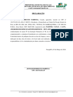 4 - Declaração de Avisar Os Confrontantes