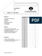 Foundation Set B Paper 2