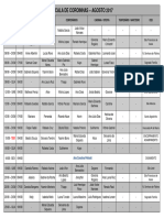 Escala de Coroinhas Agosto Escala de Coroinhas Agosto 2017 Ceriferarios