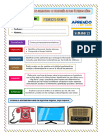 Personal Social 3° y 4° - Semana 22