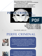 Perfil Criminal de Vicente Garrido