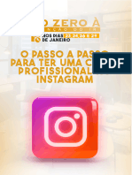 Ebook - Passo A Passo para Ter Um Perfil Profissional Do Instagram