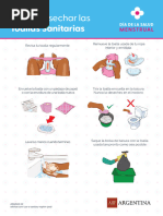 Letrero Toalla Sanitaria | PDF