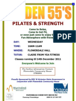 Golden 55's Pilates & Strength 10 Week Program