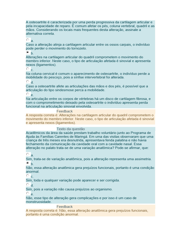 Anatomia Humana Prova 1 Download Grátis Pdf Corpo Humano Músculo