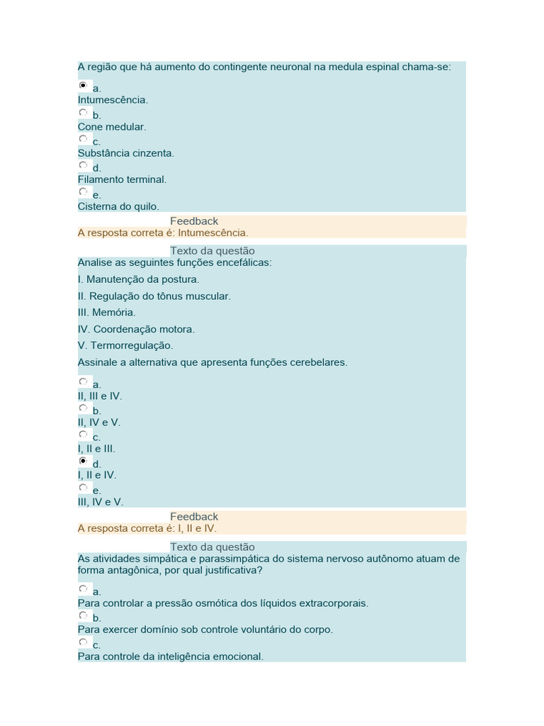 Anatomia Humana Prova 2 Pdf