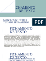 Tipos de Fichamento