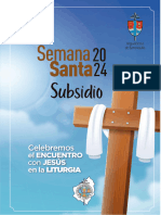 Subsidio Litúrgico - Manual de Semana Santa 2024