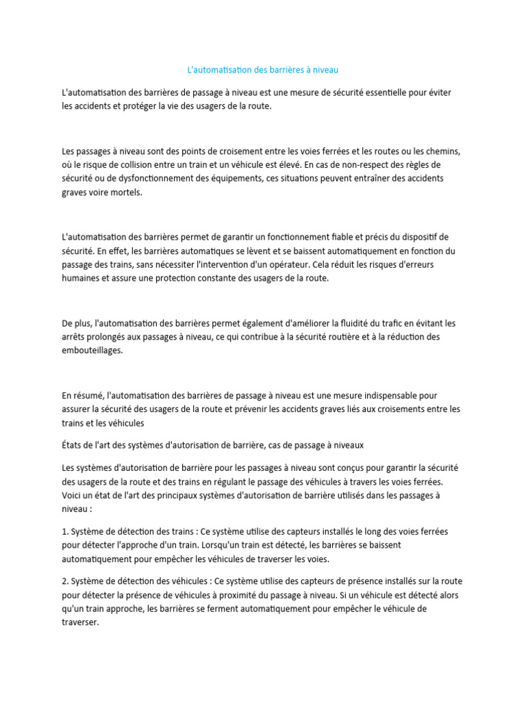 L automatisation pdf
