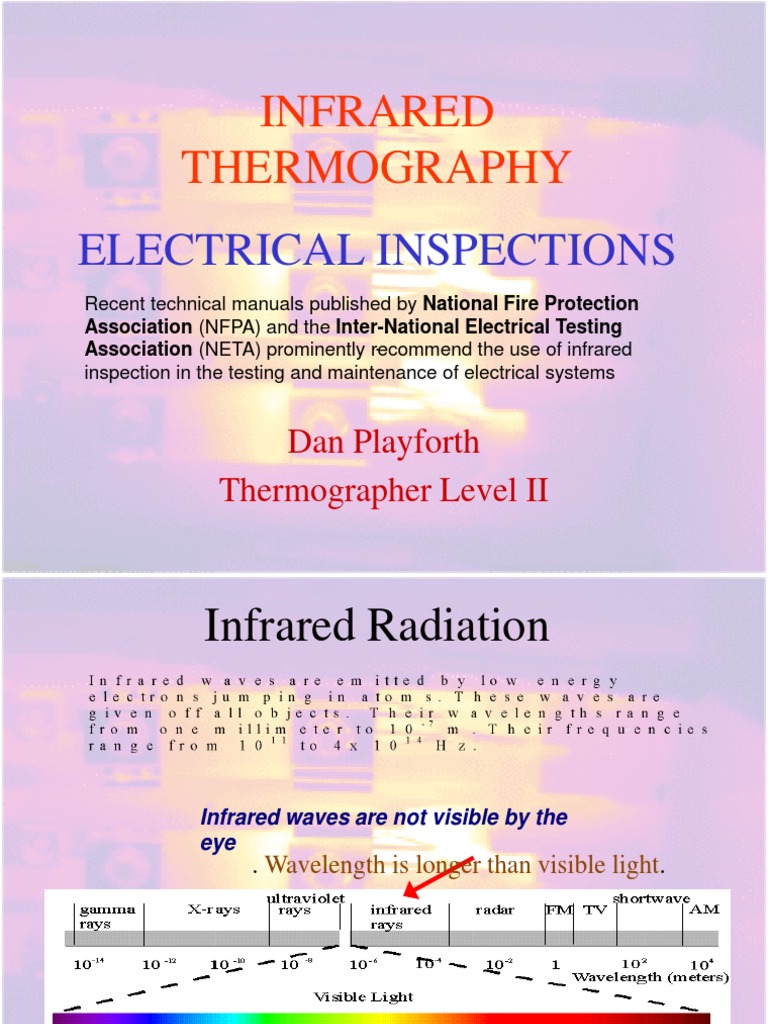 Infrared Thermography: Electrical Inspections | PDF | Technology ...