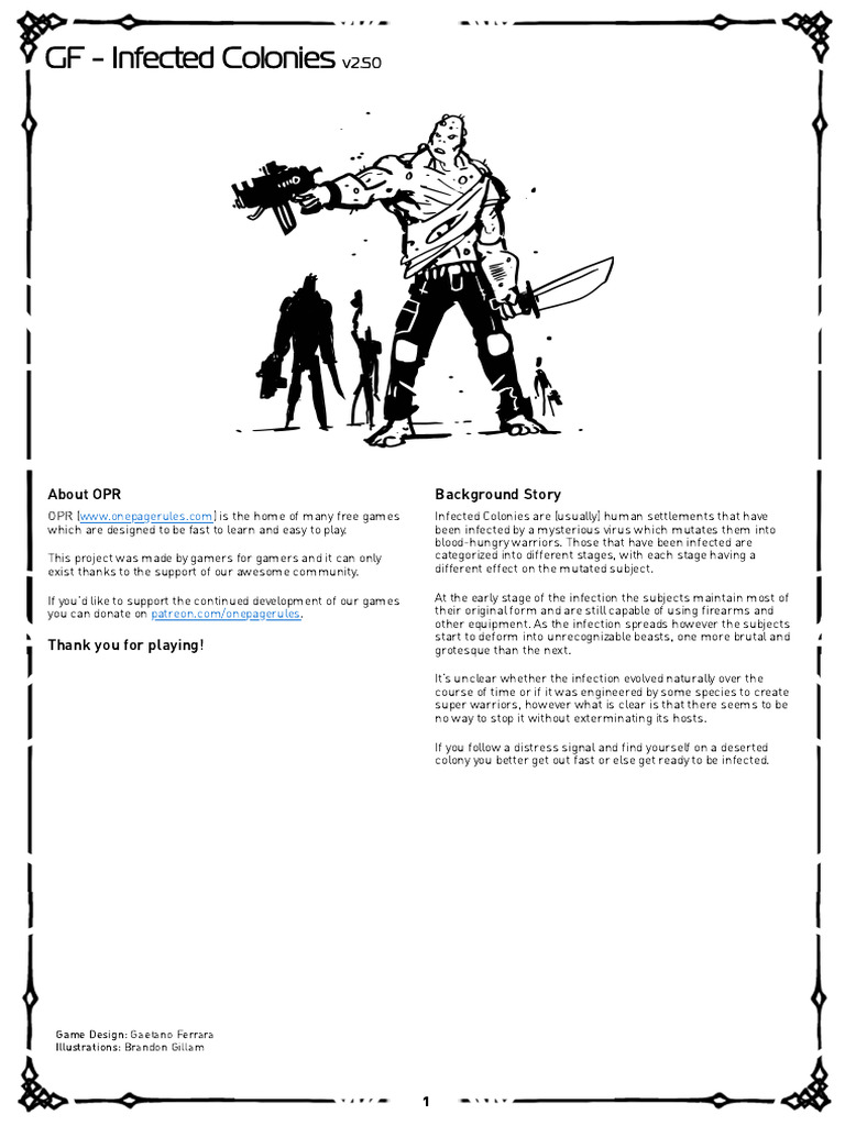 Infected Colonies Overview | PDF