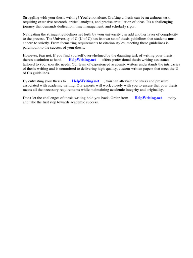 Political Science U Of C