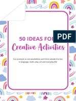 50 Creative Activities Prompts