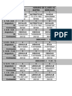 Horario 402