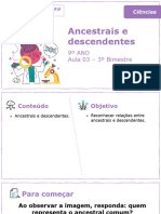 Aula 02. Ancestrais e Descendentes