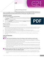 C21 L3+4 Academic Skills Teachers Notes Brainstorm