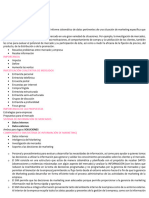 Investigación de Mercados. El Entorno Dinámico de La Mercadotecnia. Bloque 3