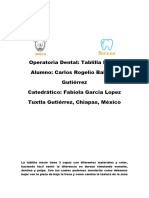 Operatoria Dental Tablilla Nissin