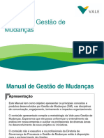 Manual de Gestão de Mudanças