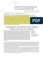 Aportes Del Pensamiento Critico Latinoamericano