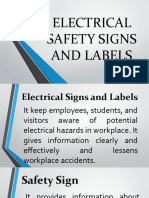 Electrical Safety Signs and Labels