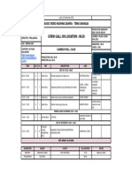 MV Nashwa Zahira - Call Sheet